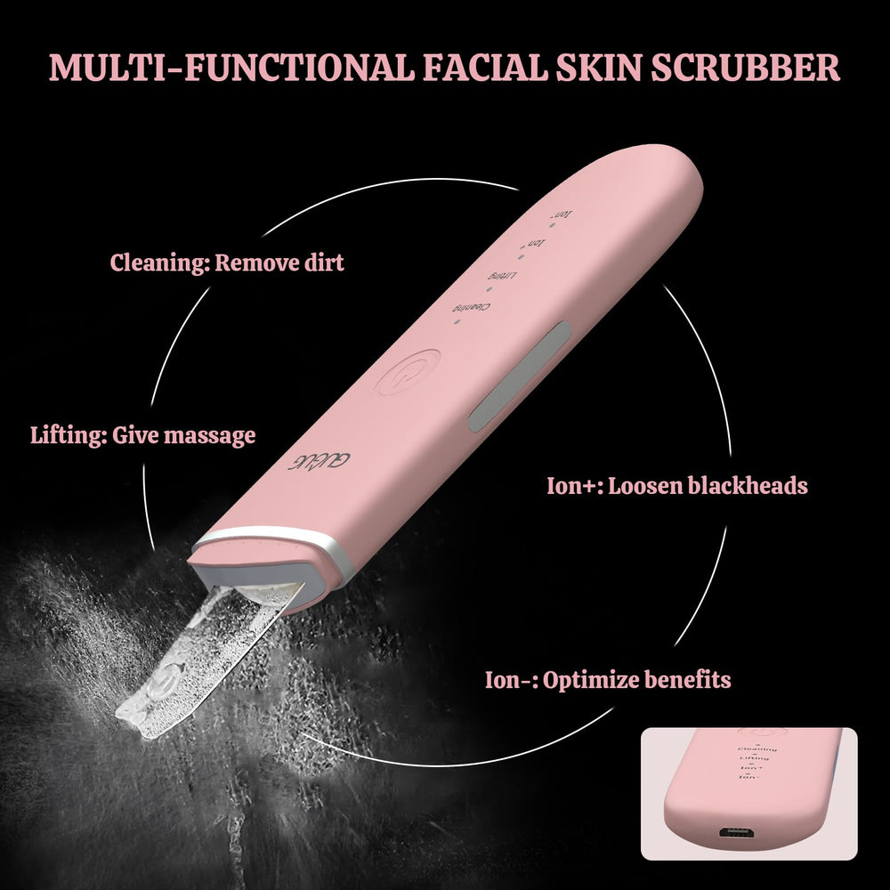 GUGUG Portable USB Rechargeable Face Spatula for on the go skincare