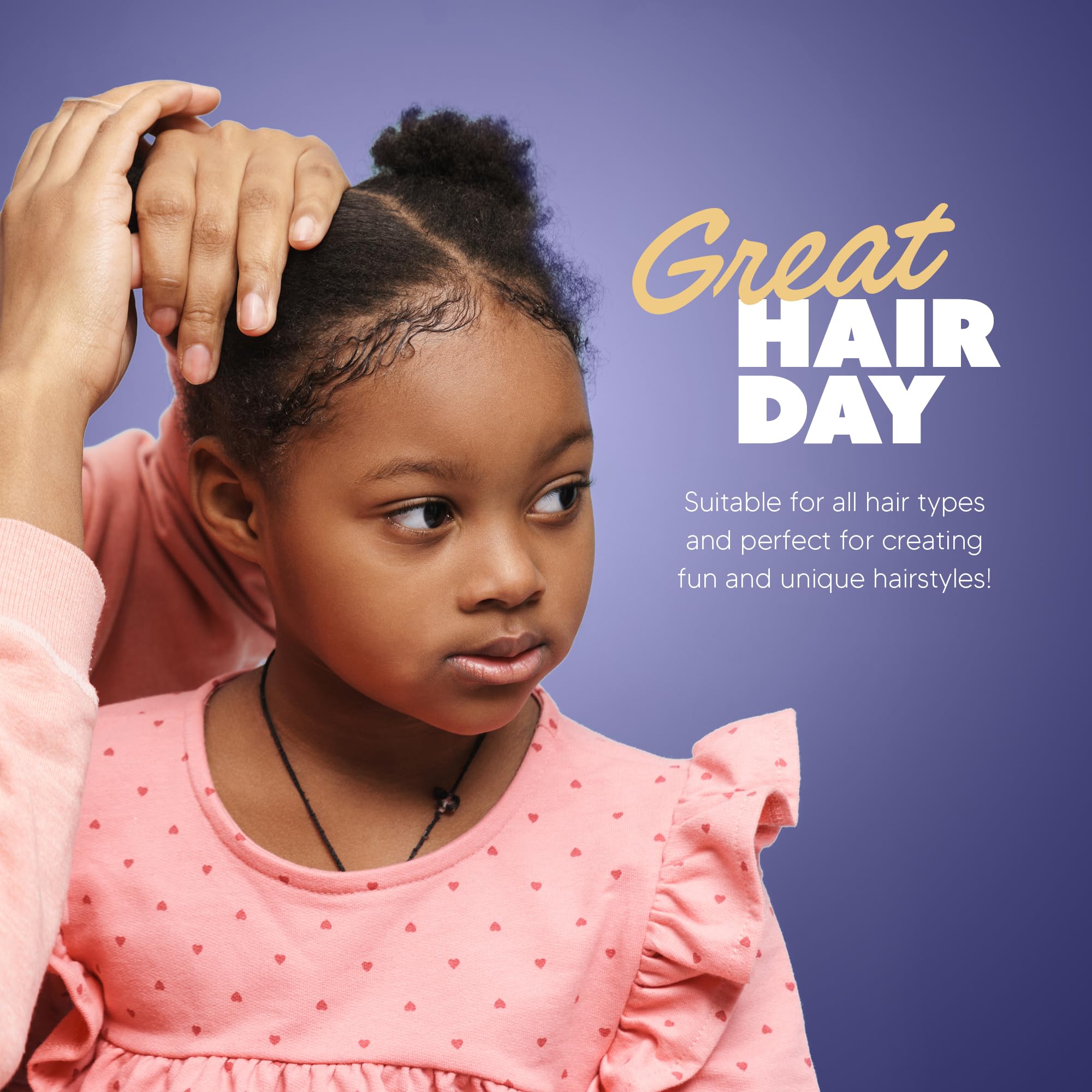 Gumi good discreet clear hair ties blend with any look for professional updos.