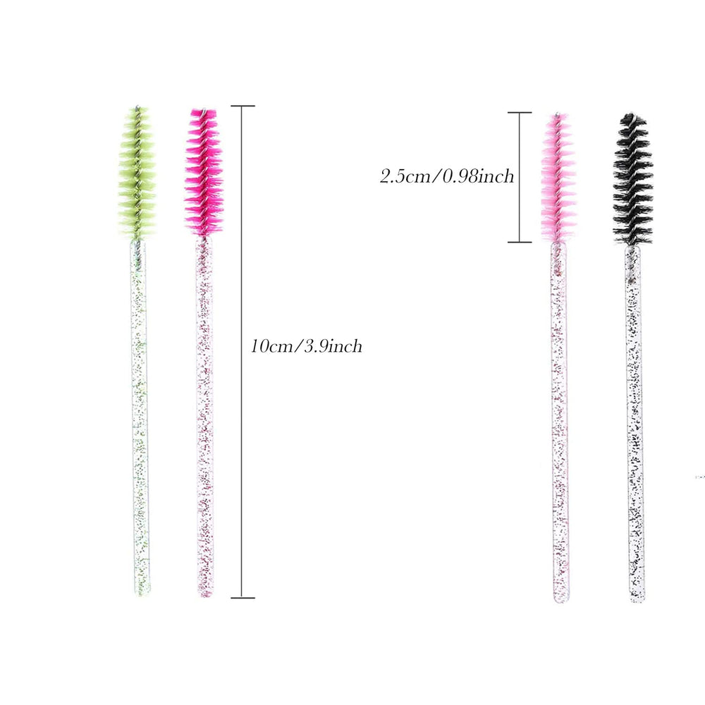 GUMIKE crystal handle close-up showing premium grip for precise makeup