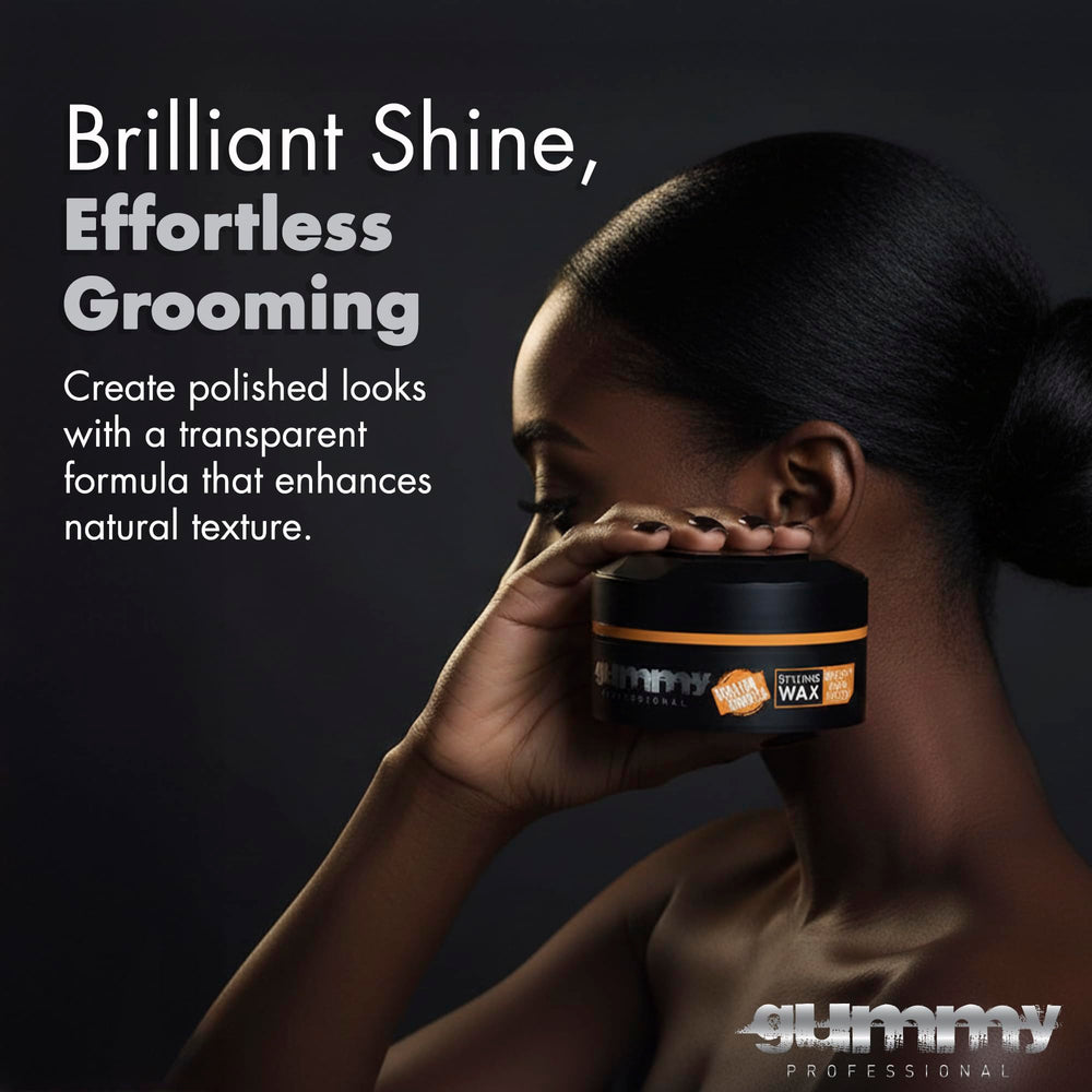 Gummy packaging with professional branding signals salon grade performance.