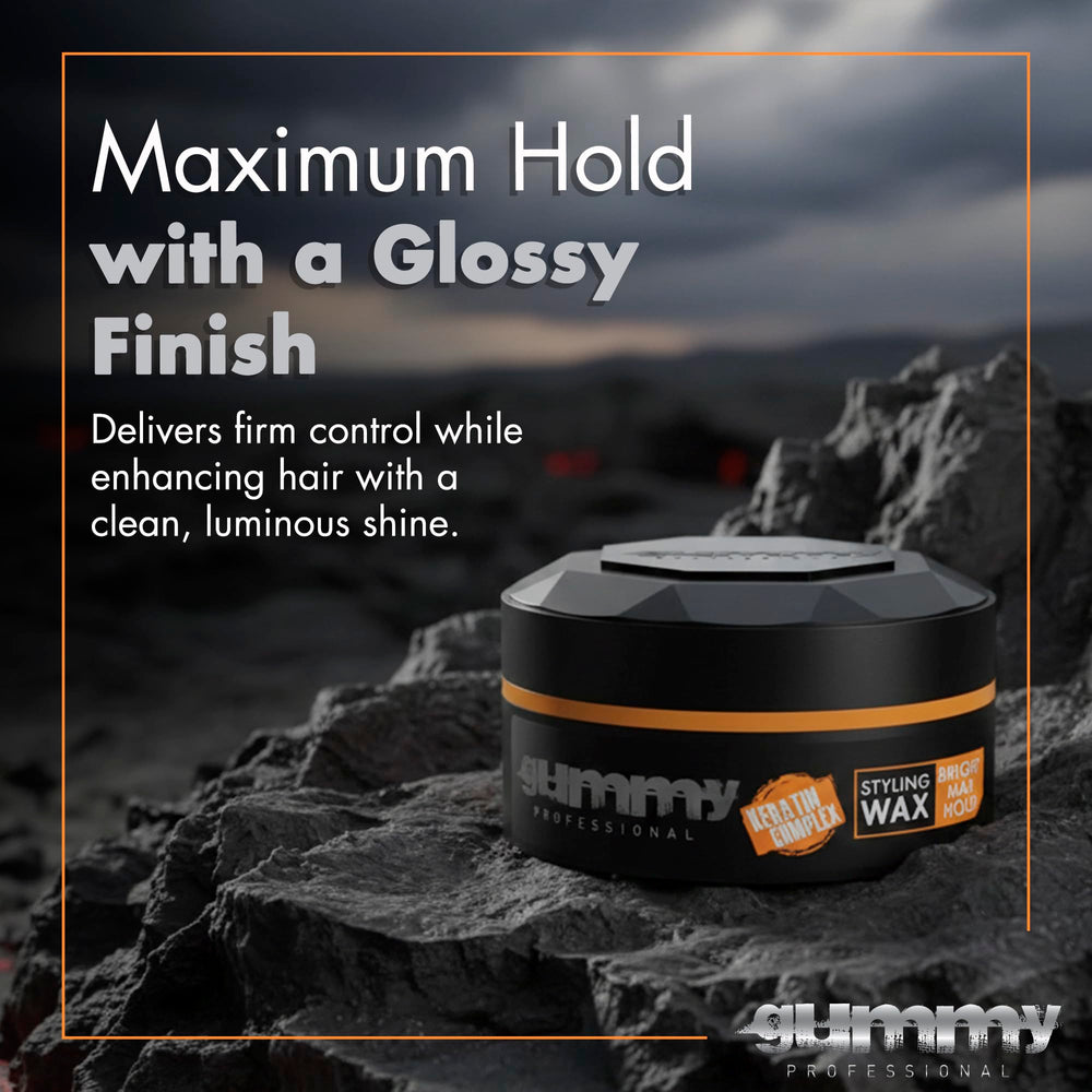 Gummy messy look styling example highlights texture and flexible restyling.