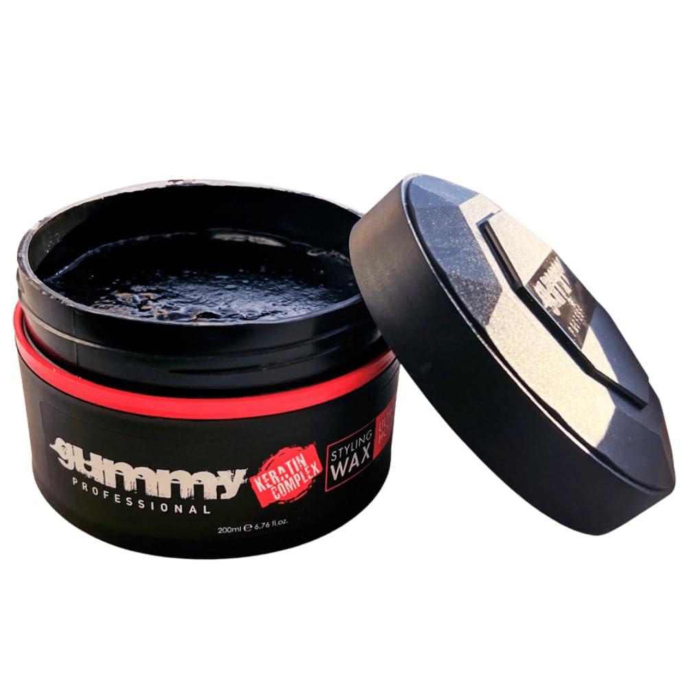 Barber-grade application with Gummy wax for precise sculpting and lasting control