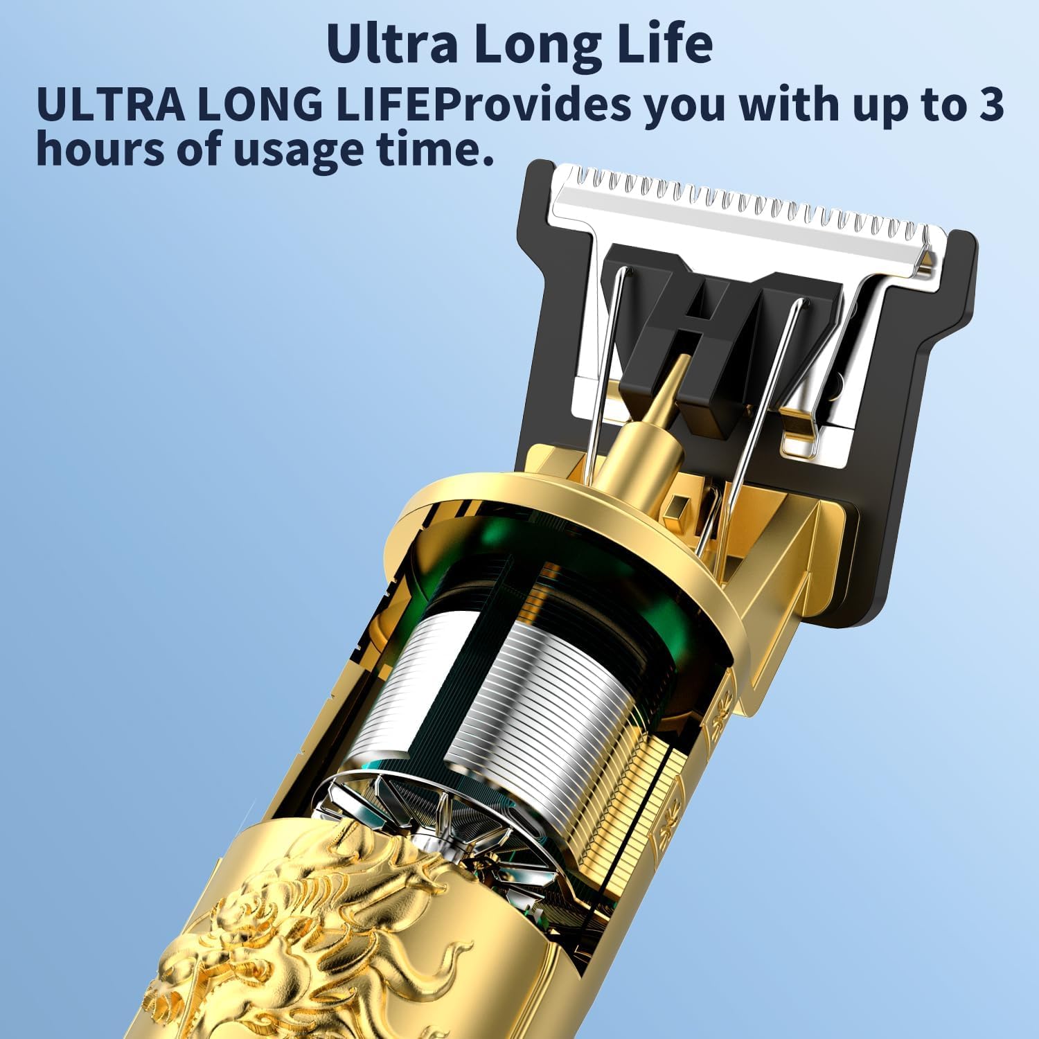 gunkill hair clippers professional contouring for precise lines