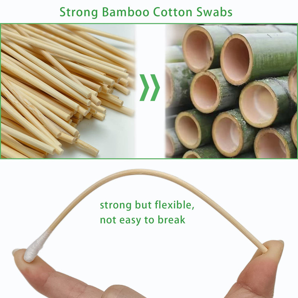 Guntechkit swabs feature durable stems that resist bending during cleaning.