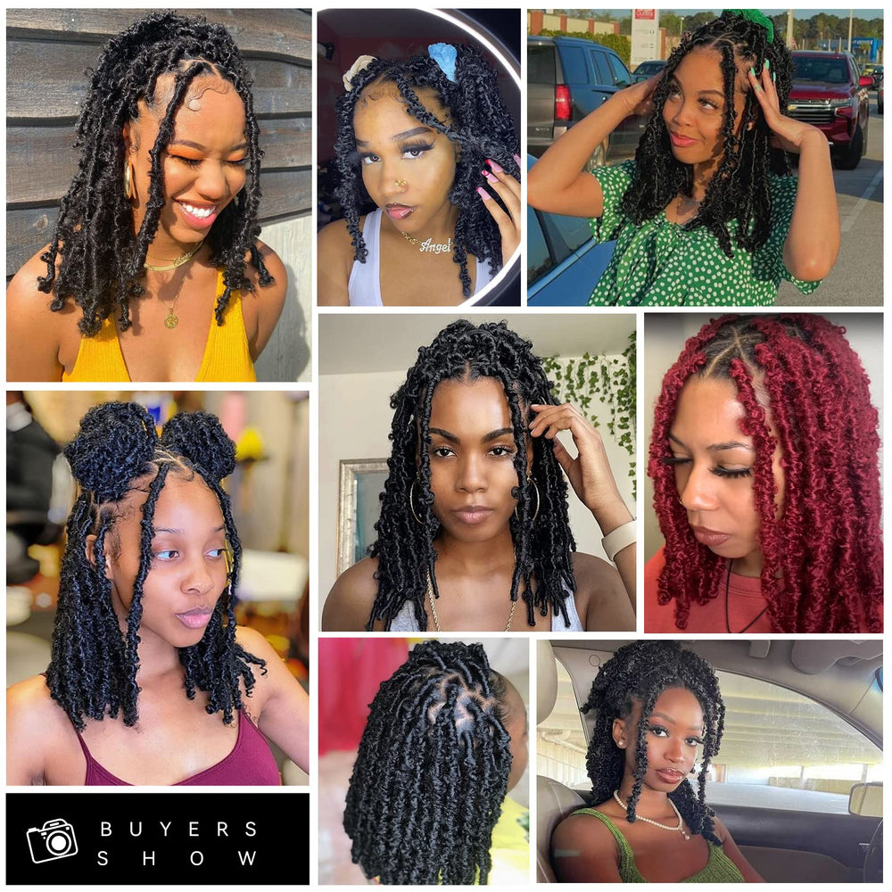 GUOHUI Butterfly Locs color T27-613 for bold, dimensional styling.