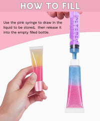 Guokoo tubo envase labial 10ml, diseño claro y práctico para cosméticos