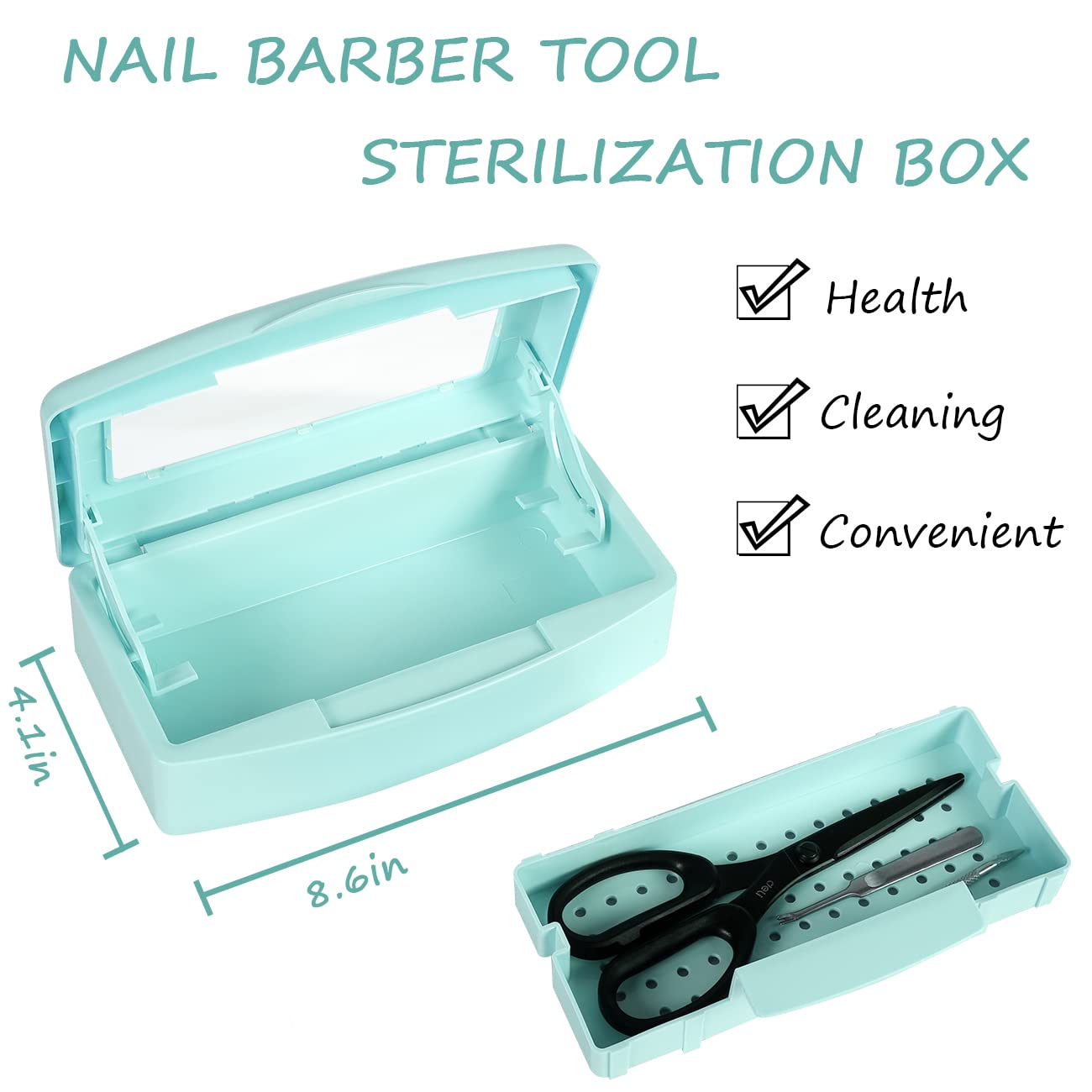 Gusnilo box tray automatically lifts for easy loading and disinfection.