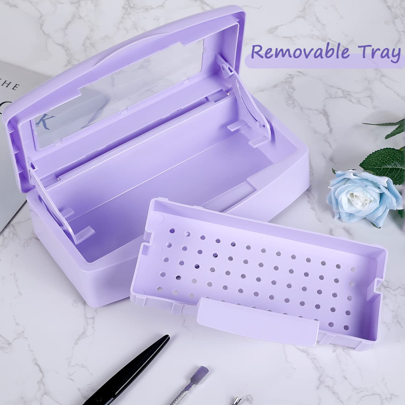 The Gusnilo box supports professional nail art and barber sanitation routines.