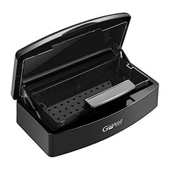 Gusnilo nail tool sterilizer box front view keeps tools clean and organized