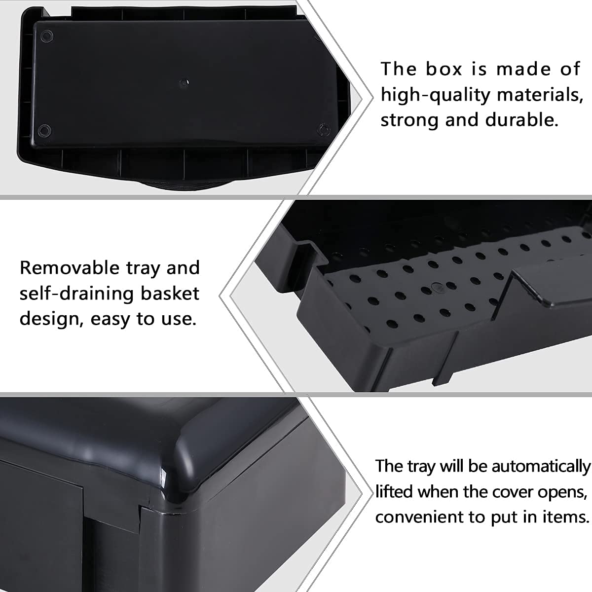 Gusnilo interior showing compact storage for multiple tools
