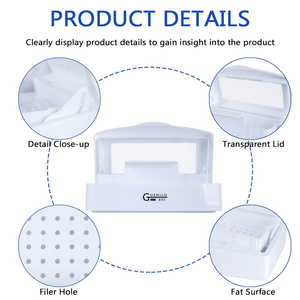 Gusnilo sanitizing tray auto lift cover for effortless loading and unloading.