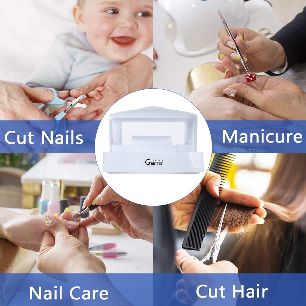 Gusnilo sanitizing tray ideal for home nail care and small studios.