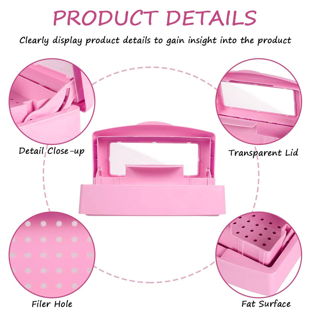 Gusnilo disinfectant container safely shows the disinfection process.