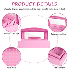 Gusnilo disinfectant container safely shows the disinfection process.