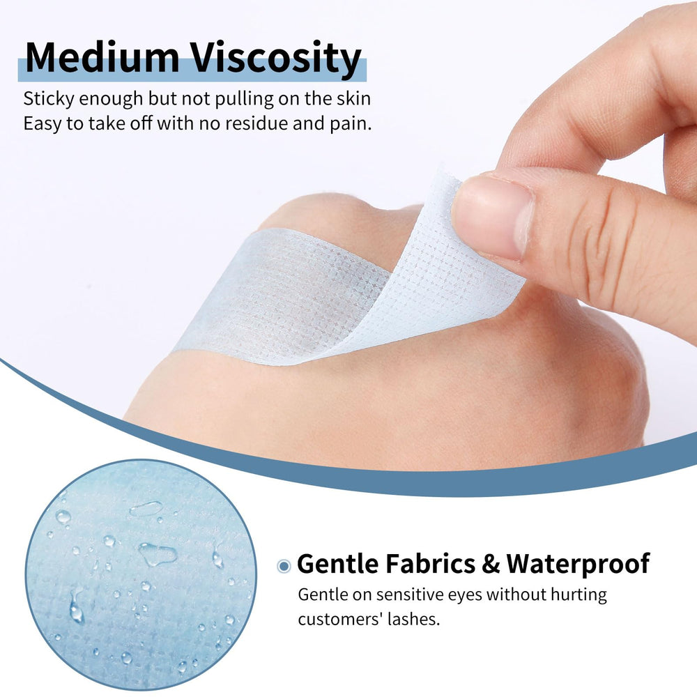 Guuooge lash tape easy-tear design lets you cut precise shapes quickly.