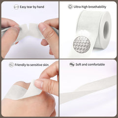 guuooge lash tape upper lower isolation for cleaner lash applications