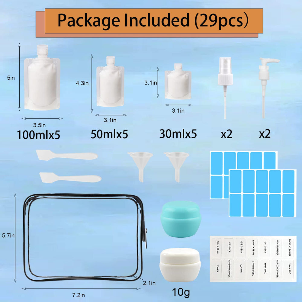 GUXACU 10ml cream jar for precise skincare samples.