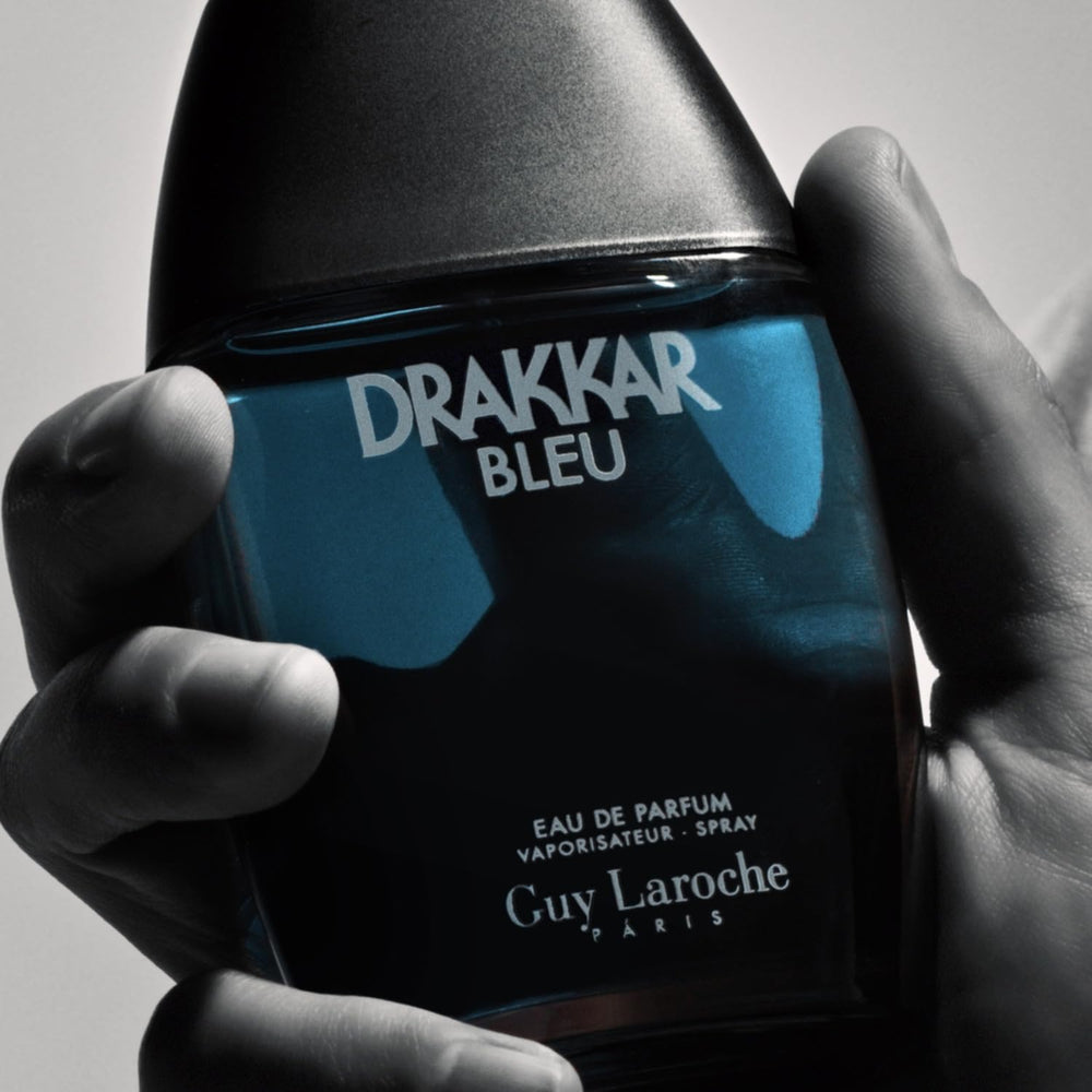 Guy Laroche Drakkar Bleu for day and night use in versatile settings.