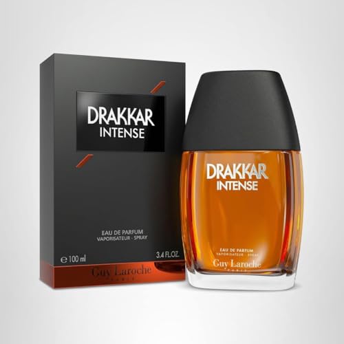 Gift box presentation for Drakkar Intense makes a thoughtful choice for him.
