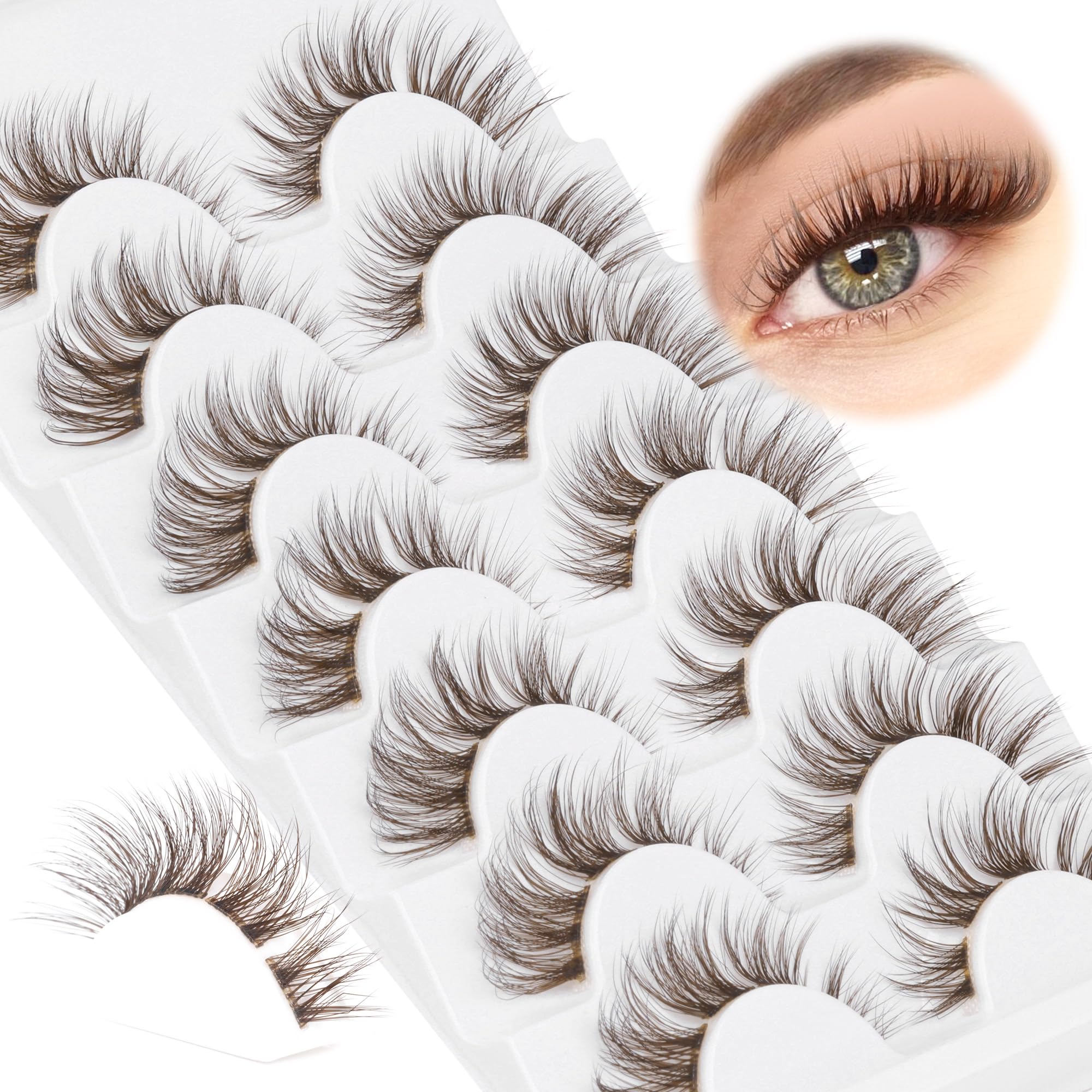 GVEFETIEE packaged lash clusters ready for easy storage and quick refresh.