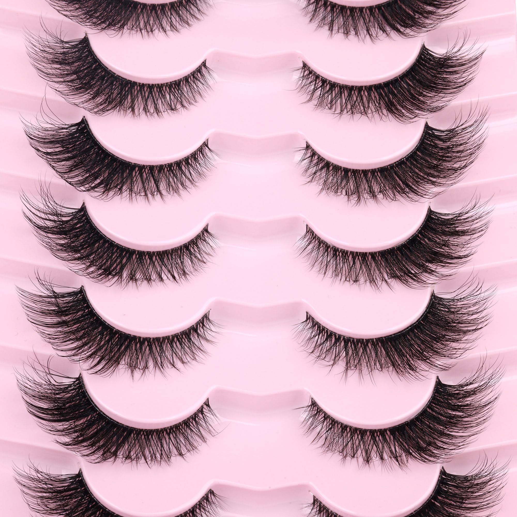 GVEFETIEE eight-pair pack supports versatile makeup looks.
