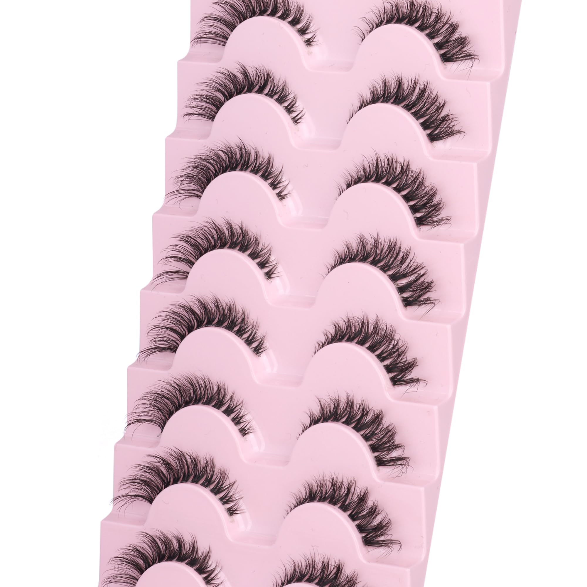 GVEFETIEE beginner friendly lashes easy to apply.