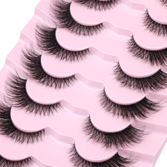 GVEFETIEE lightweight soft lashes ideal for all day wear.