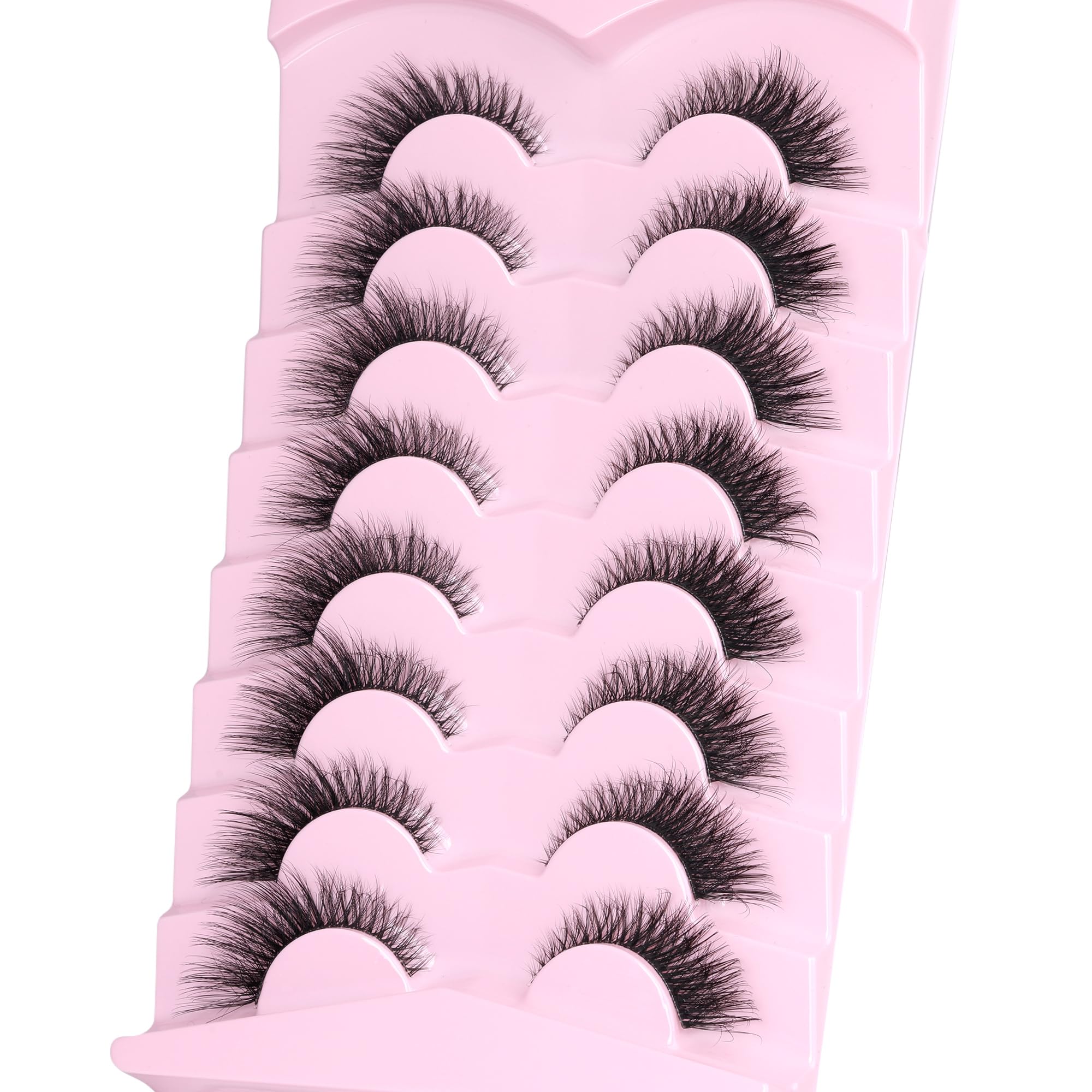 GVEFETIEE reusable lashes designed for 10 to 15 uses per pair.
