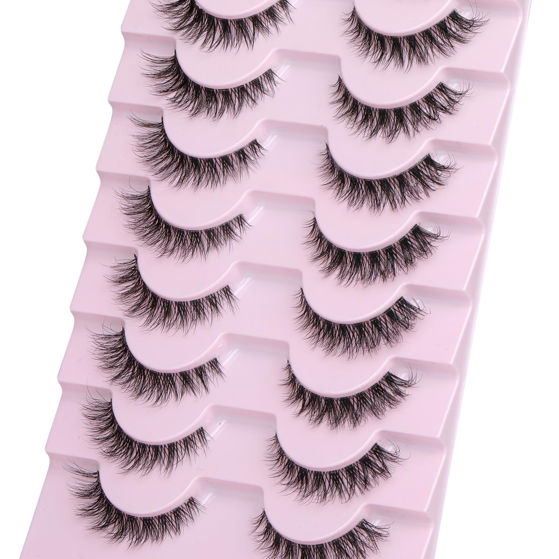 GVEFETIEE reusable lashes support multiple wears per pair.