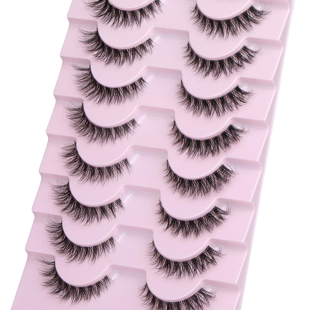 GVEFETIEE reusable lashes support multiple wears per pair.