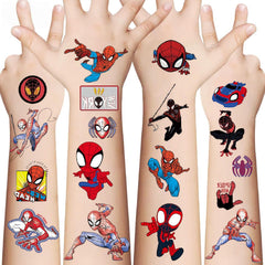 GVIOOEI 10-sheets spider tattoos for easy, party-ready body art.