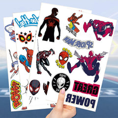 GVIOOEI cute cartoon spider stickers for playful costume accents.