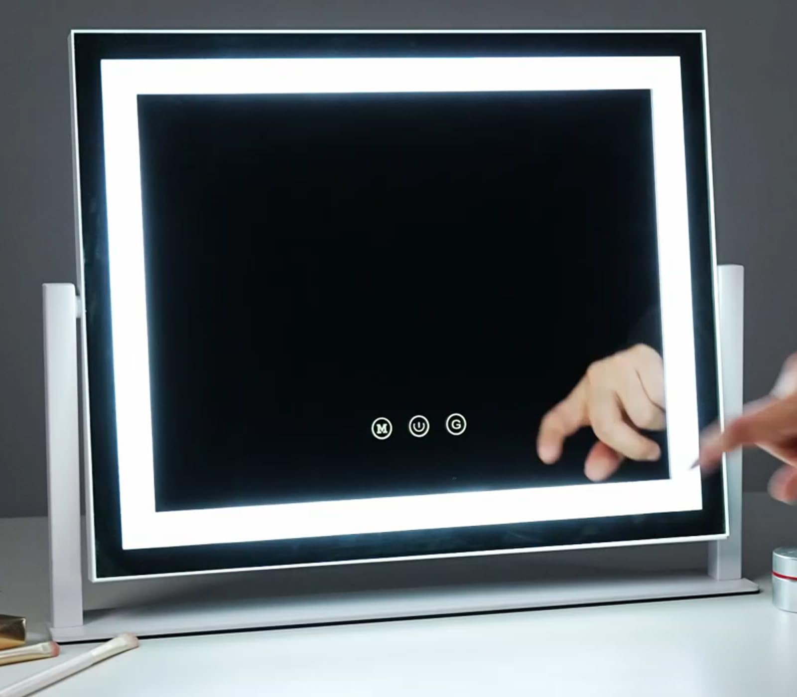 Gvnkvn lighted makeup mirror gift box packaging ready for gifting