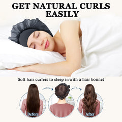 Gwabee 70-inch velvet curl headband offers long-hair styling versatility and comfort.