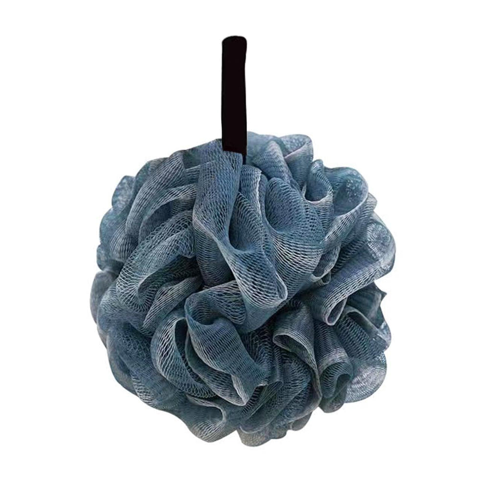 GXBTOPGO darkblue bath loofah sponge 50g for gentle cleansing and rich lather.