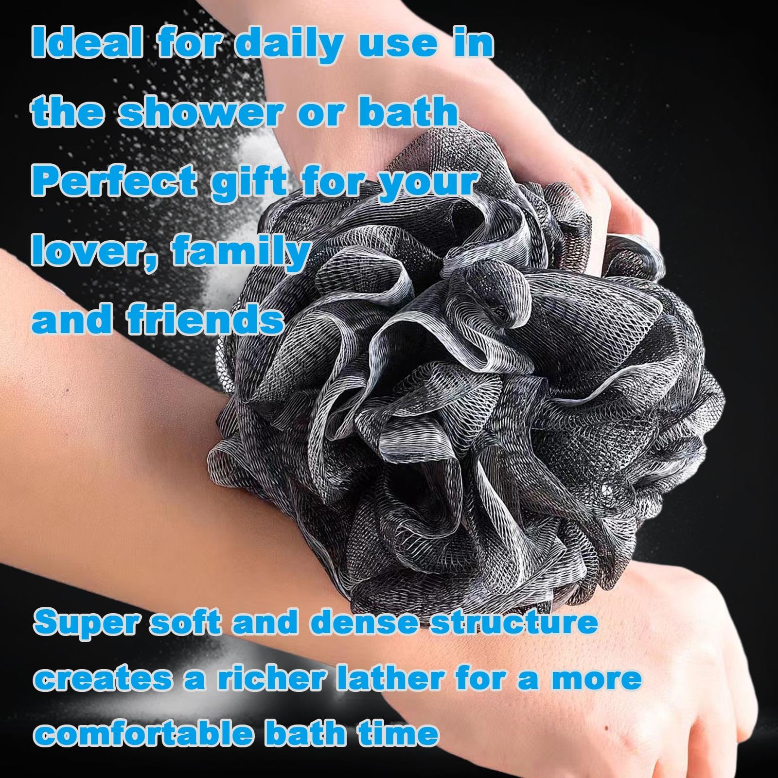 GXBTOPGO modern black look complements any bathroom decor