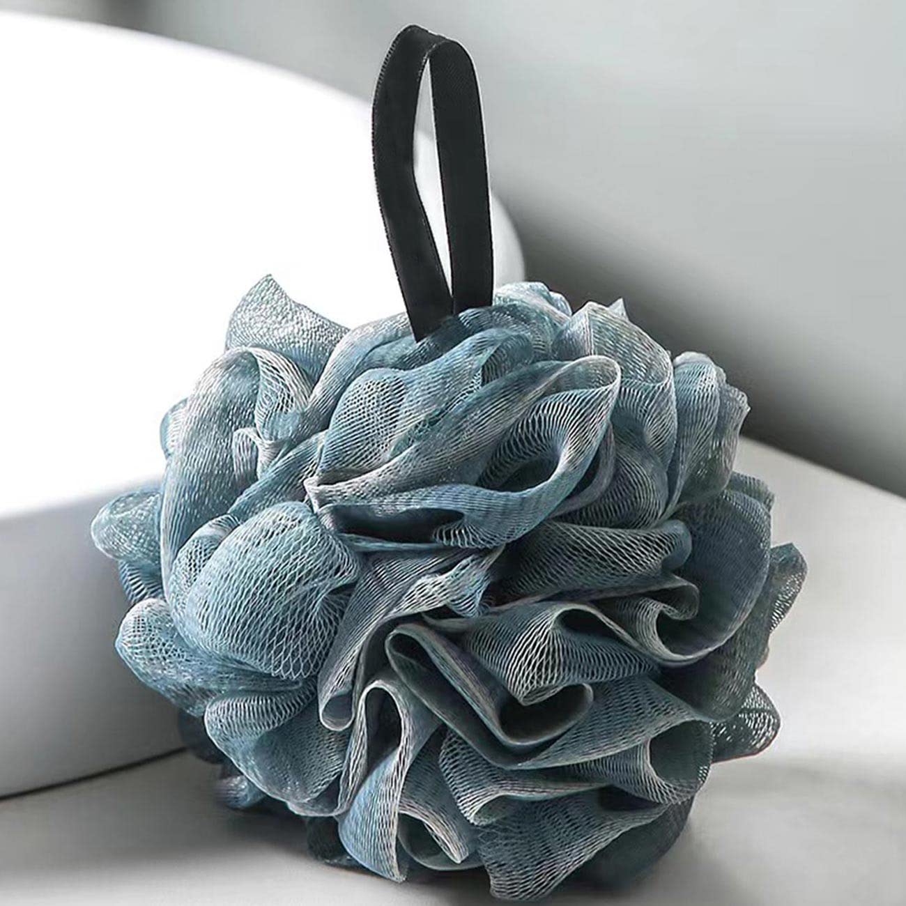 GXBTOPGO environmentally friendly PE loofah for sustainable bath routines.