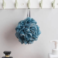 GXBTOPGO soft shower loofah with 3D mesh for fuller coverage.