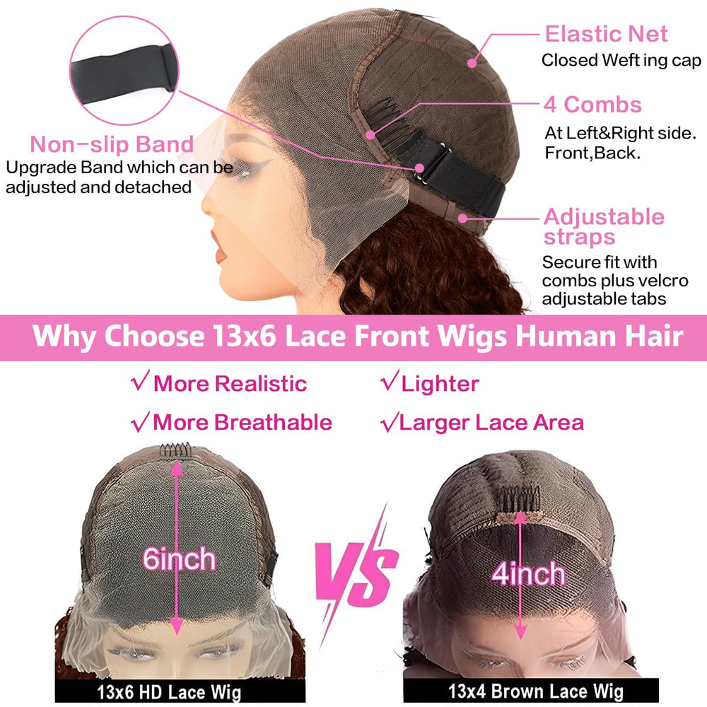 GXTKI hand-tied lace-front wig for reduced shedding and comfortable wear.