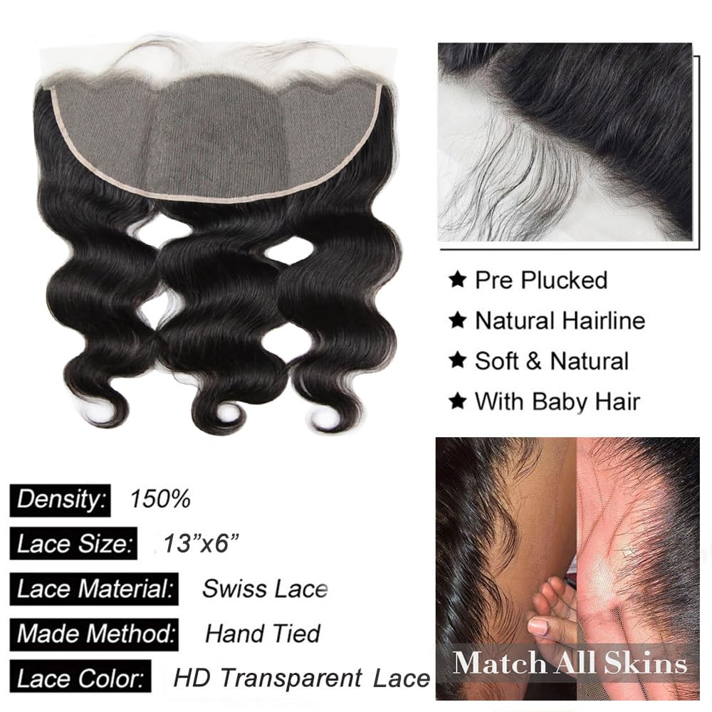 GYAJEP transparent Swiss lace front for breathable wear and seamless skin-melt