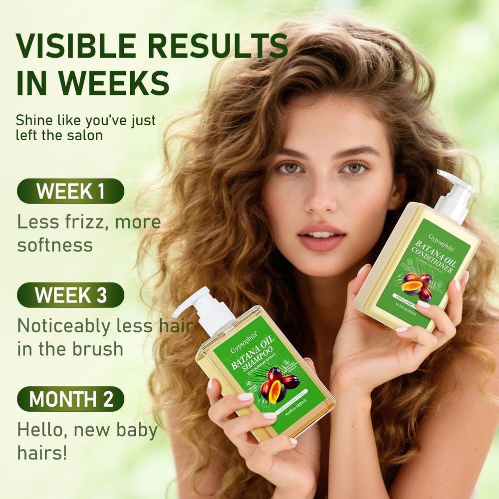 Gypsophila Batana Oil scalp care concept emphasizes nourishing balance.