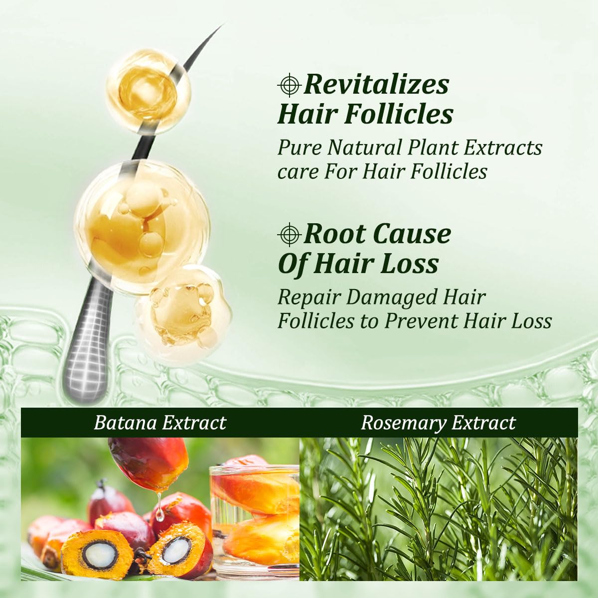 Gypsophila Batana Oil Shampoo sulfate-free label emphasizes gentle cleansing