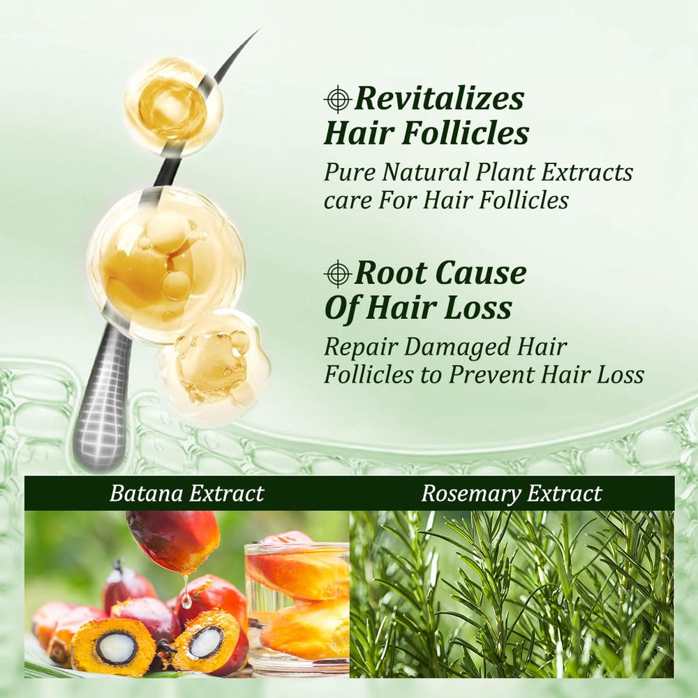 Gypsophila Batana Oil Shampoo sulfate-free label emphasizes gentle cleansing