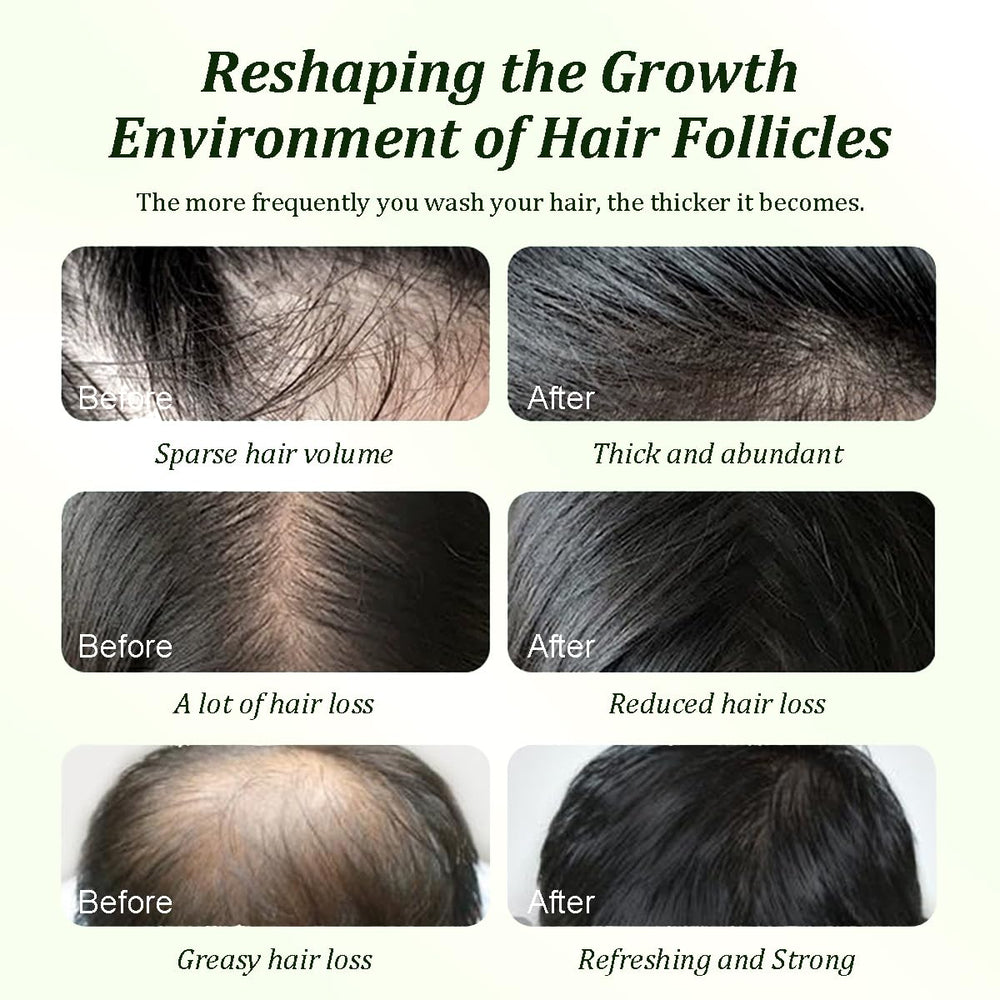 Gypsophila Champú Volumen, efecto en cabello con más cuerpo y plenitud.