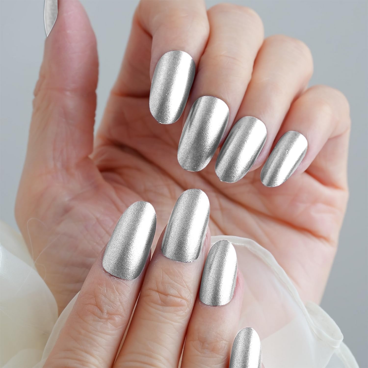 GZMAYUEN polvo cromo para uñas, efecto espejo y estilo moderno.