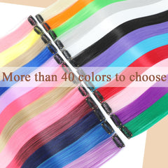 GZVIS clip-in extensions with seamless front design for natural styling