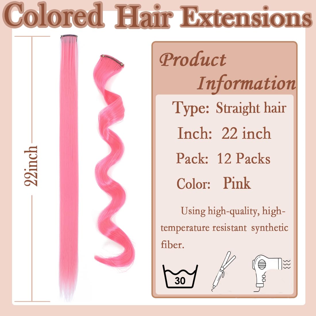 GZVIS independent packaging keeps each hair strand tidy and ready to wear