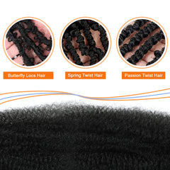 GZVIS Springy Afro Twist 12in 3-pack packaging ready for fast twist installs.