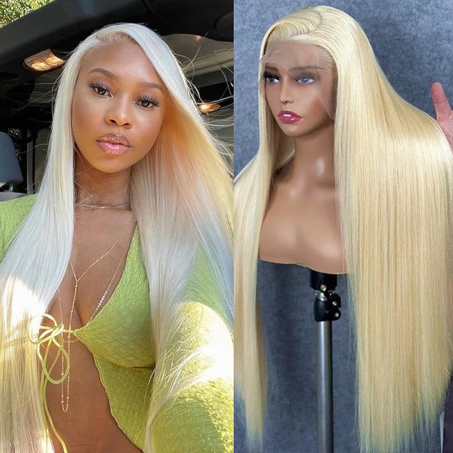 GZX 613 dye-friendly wig ready for shade changes
