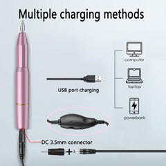 Gzzscortd durable nail drill cord for reliable operation during sessions.